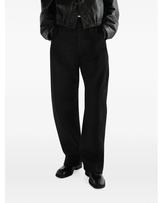 Lemaire Black Formal Loafers