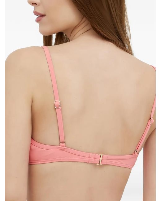 MICHAEL Michael Kors Pink Underwire Belted Bikini