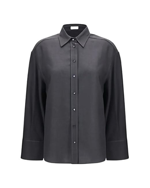 Brunello Cucinelli Gray Chemise À Boutonnière