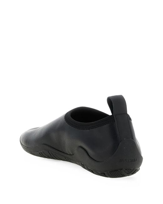 Jil Sander Black Elbe Loafers