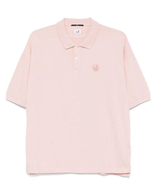 メンズ C P Company ポロシャツ Pink