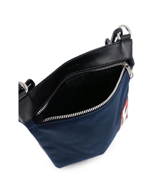 Neil Barrett Blue Sacoche Messenger Bag for men