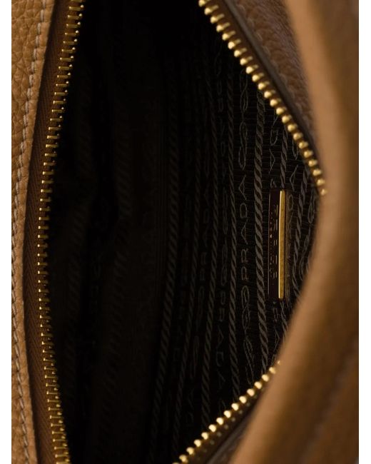 Borsa A Spalla di Prada in Brown