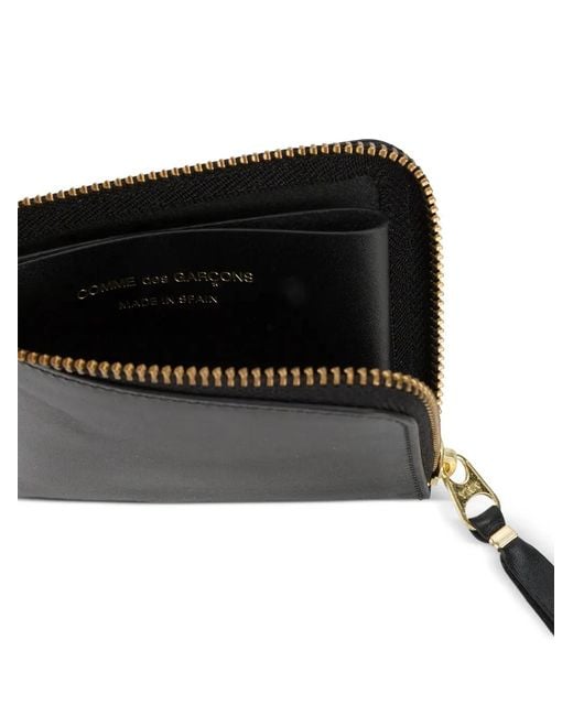 Comme des Garçons Black Leather Wallet