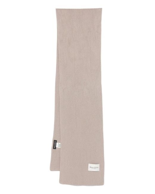 Écharpe Côtelée À Patch Logo Marc O' Polo pour homme en coloris Natural