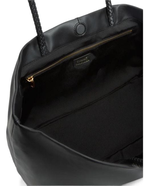 Tommy Hilfiger Black Sac Porté Épaule À Anse Tressée