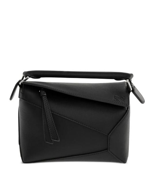 Loewe Black Puzzle Mini Bag