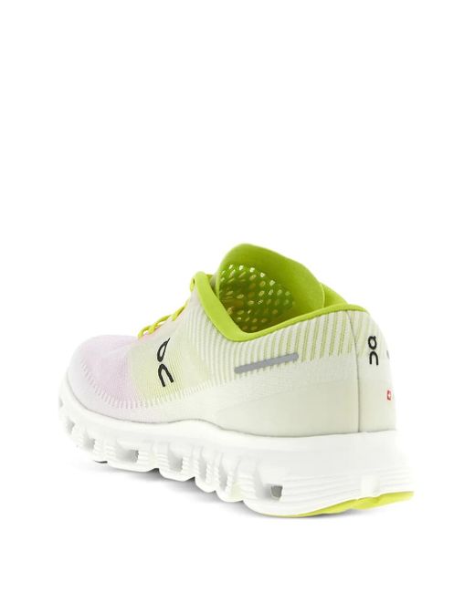 On Shoes White Cloud 6 Push Sneakers