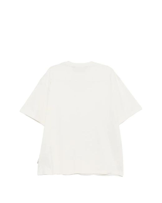 Just Cavalli White Patch T-Shirt for men