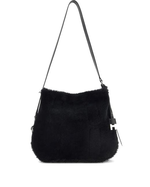 Hogan Black Hocket Shoulder Bag