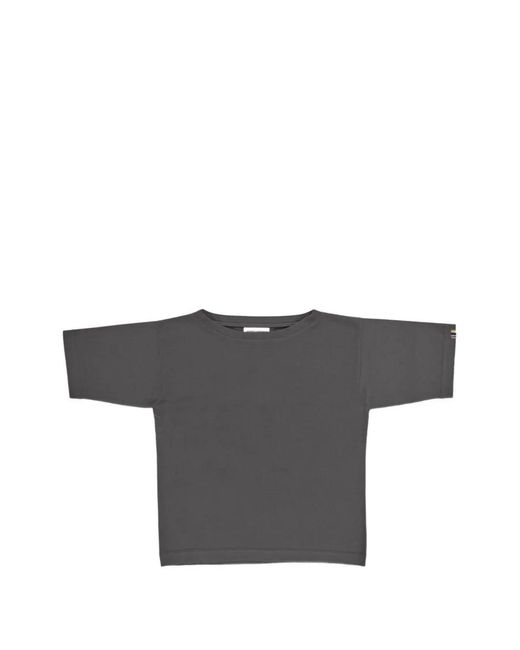 Extreme Cashmere Gray Collum Crew-Neck T-Shirt