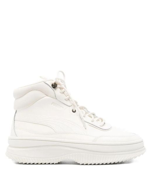 PUMA Mayra アンクルブーツ White