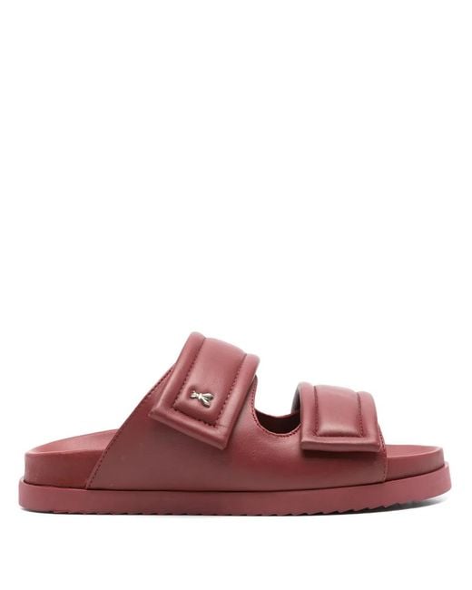 Patrizia Pepe Red Leather Sandals