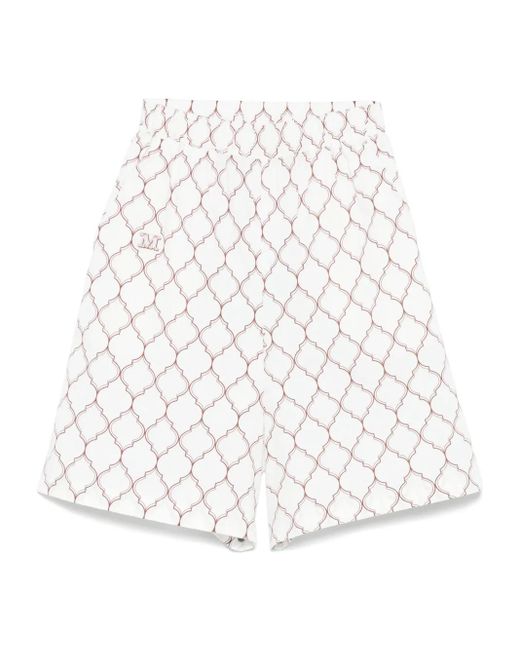 Max Mara Ululato コットンポプリンショートパンツ White