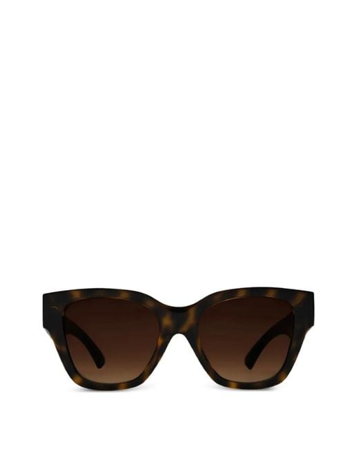 Burberry Brown Heritage Square Sunglasses