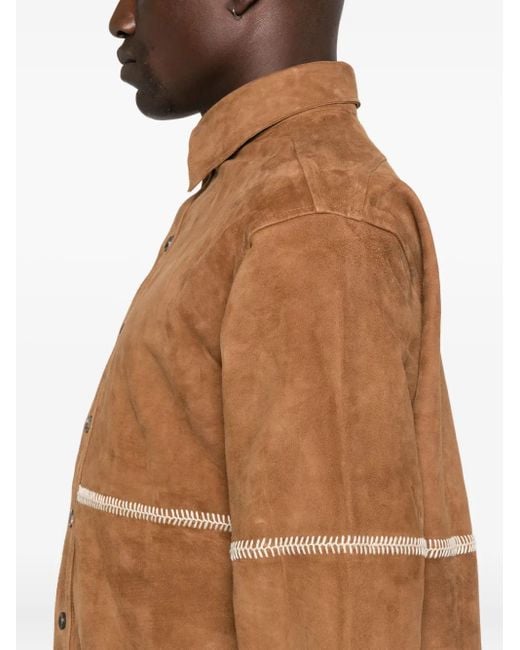 Camicia Rabari di Kartik Research in Brown da Uomo