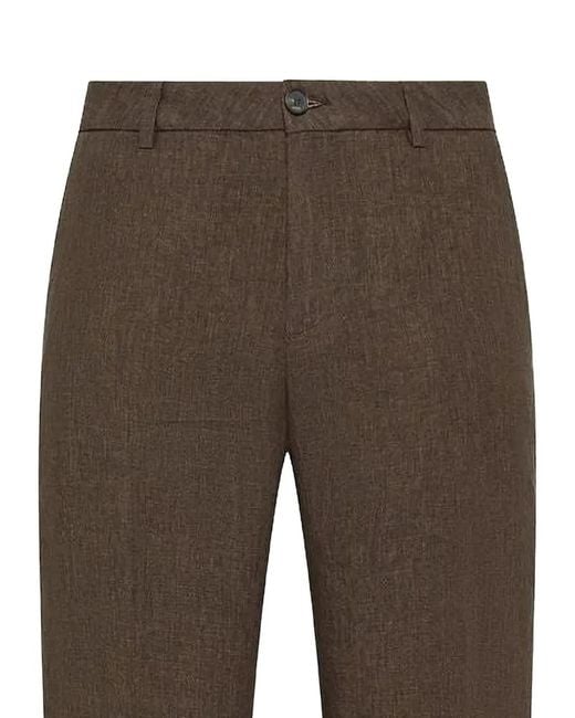 Cruna Brown Midtown Trousers for men
