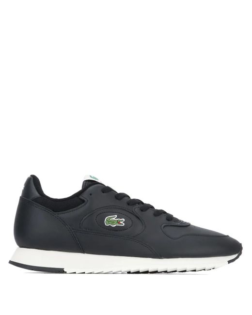 Lacoste Blue Linetrack Leather Sneakers for men