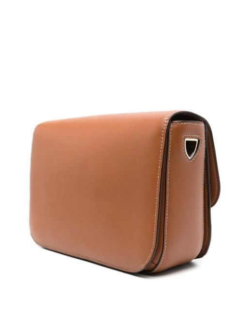 Aspinal Brown Ella Grande Crossbody Bag