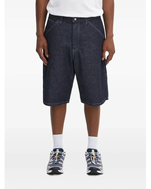 Neighborhood Blue Multiple-Pockets Shorts for men