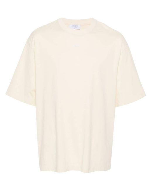 Off-White c/o Virgil Abloh T-Shirt mit aufgestickten Pfeilen in White für Herren