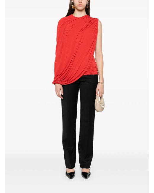 MANURI Red Lillies Blouse