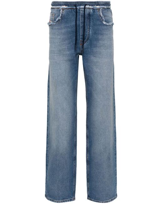 DIESEL Blue Sert Regular Jeans Clothing for men