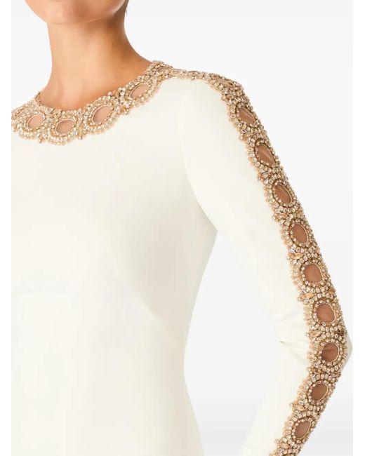 Jenny Packham Penny イブニングドレス White