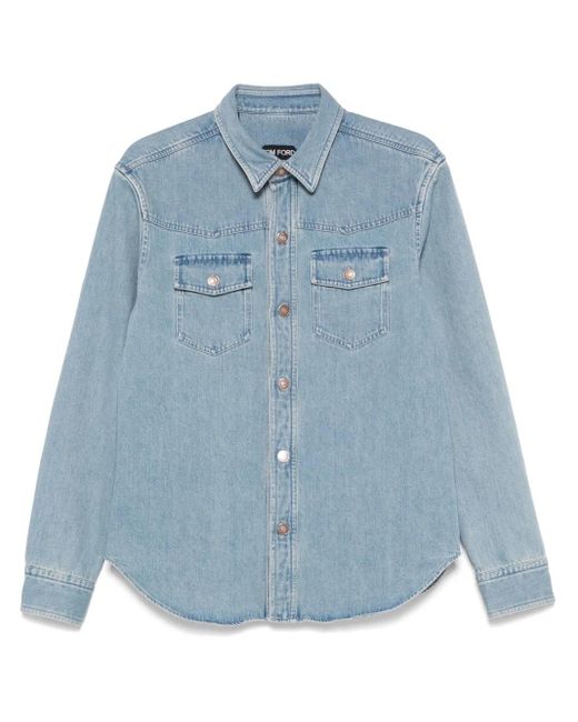Tom Ford Blue Shirt for men