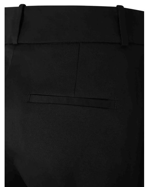 Peserico Black Pocket Cuffed Trousers