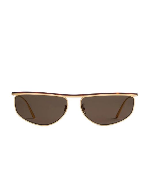 Khaite Brown X Oliver Peoples 1986C Browline Sunglasses
