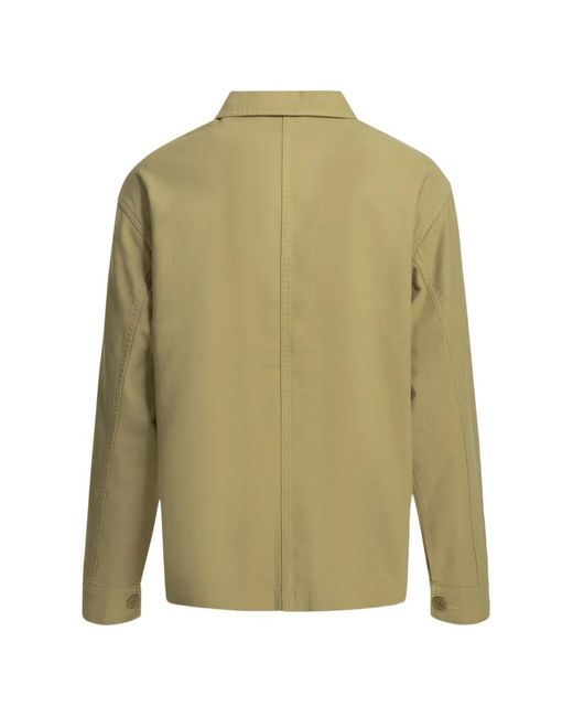Filson Green Button-Up Multi-Pocket Jacket
