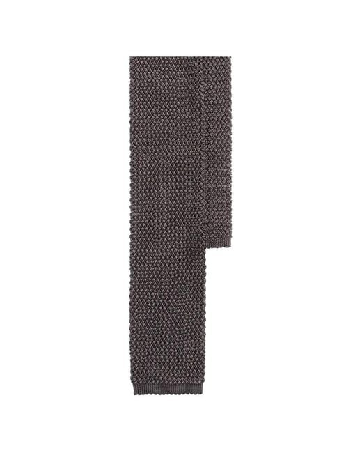 Ralph Lauren Gray Superknit Neck Tie for men
