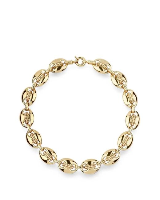 Gas Bijoux Metallic Pearl Cophea Mini Necklace