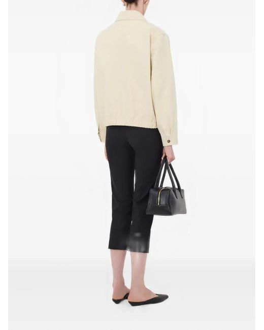 Loulou de Saison Natural Drew Elasticated Waist Cotton Jacket