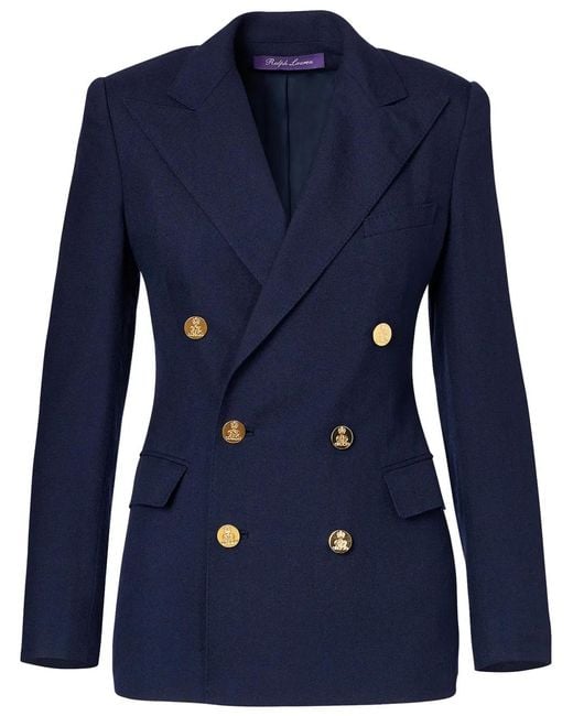 Ralph Lauren Blue Double Breasted Blazer