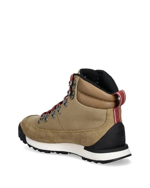 The North Face Brown Back-To-Berkeley Iv Lace-Up Panelled Ankle Boots