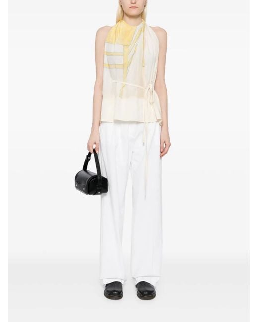 Lemaire White X Philippe Weisbecker Apron Top