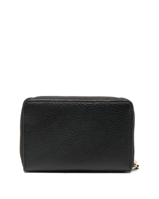 Liviana Conti Black Zip Wallet