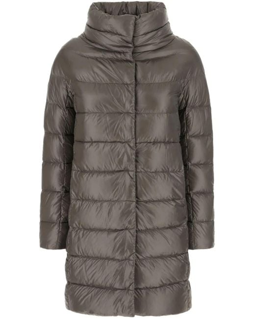Abrigo Acolchado Dora Herno de color Gray