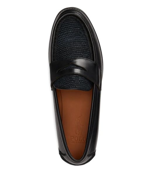 Polo Ralph Lauren Black Alston Loafers for men