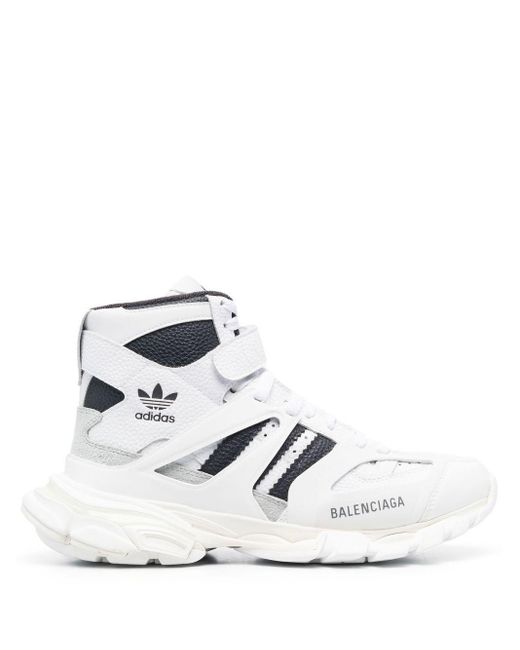 Sneakers alte x adidas da Uomo di Balenciaga in Bianco | Lyst