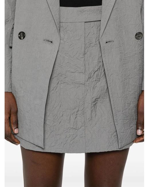 Max Mara Gray Abate Minirock