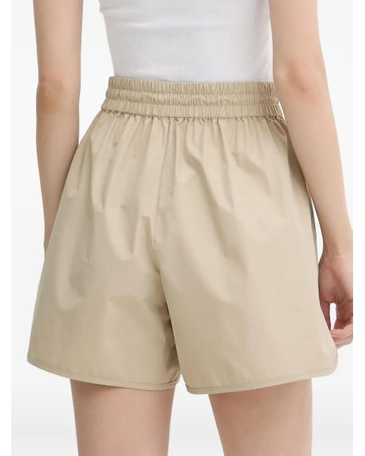 Samsøe & Samsøe Natural Elasticated-Waist Windstopper Shorts