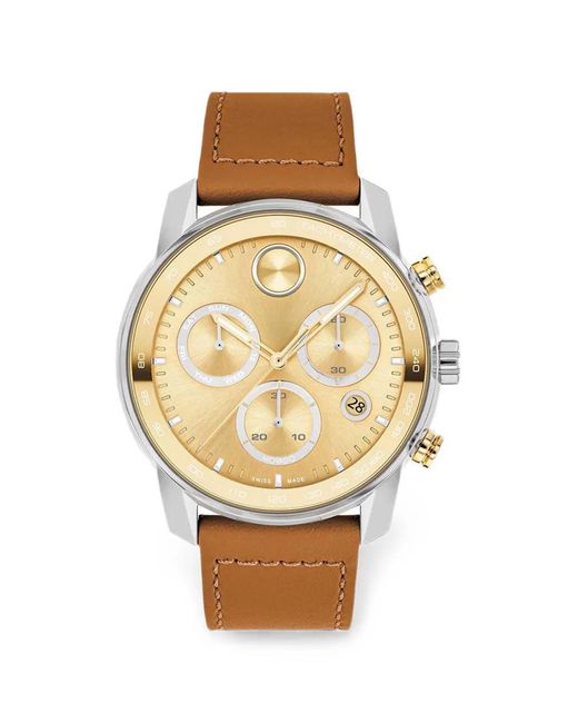 Movado Natural Bold Verso 44Mm Watch for men