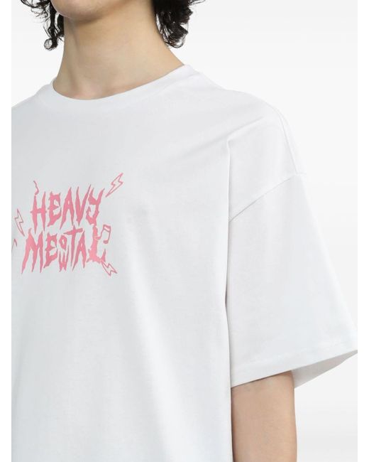 FIVE CM T-shirt Met Grafische Print in het White voor heren