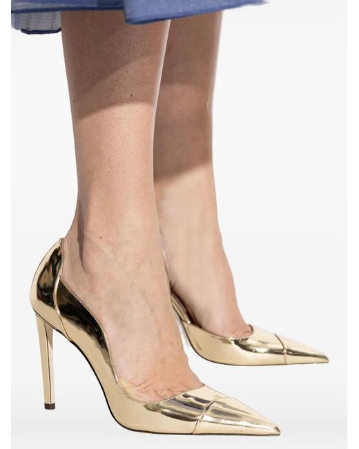 Jimmy Choo Metallic Brigitte Pointed-Toe Pumps