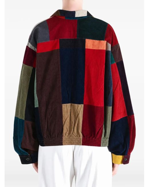 SILLAGE Red Corduroy Jacket