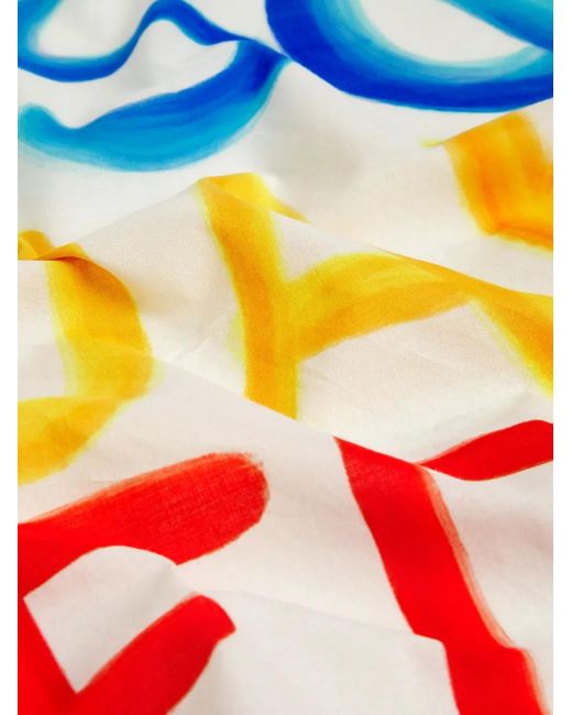 DSquared² Pink Cotton Scarf for men