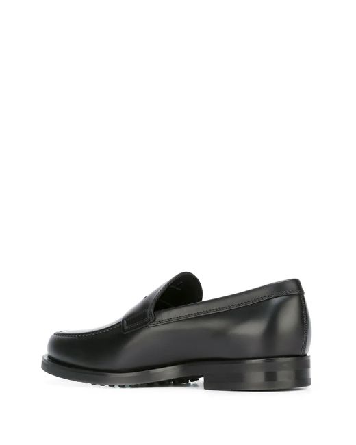 Tod's Black Classic Penny Loafers for men
